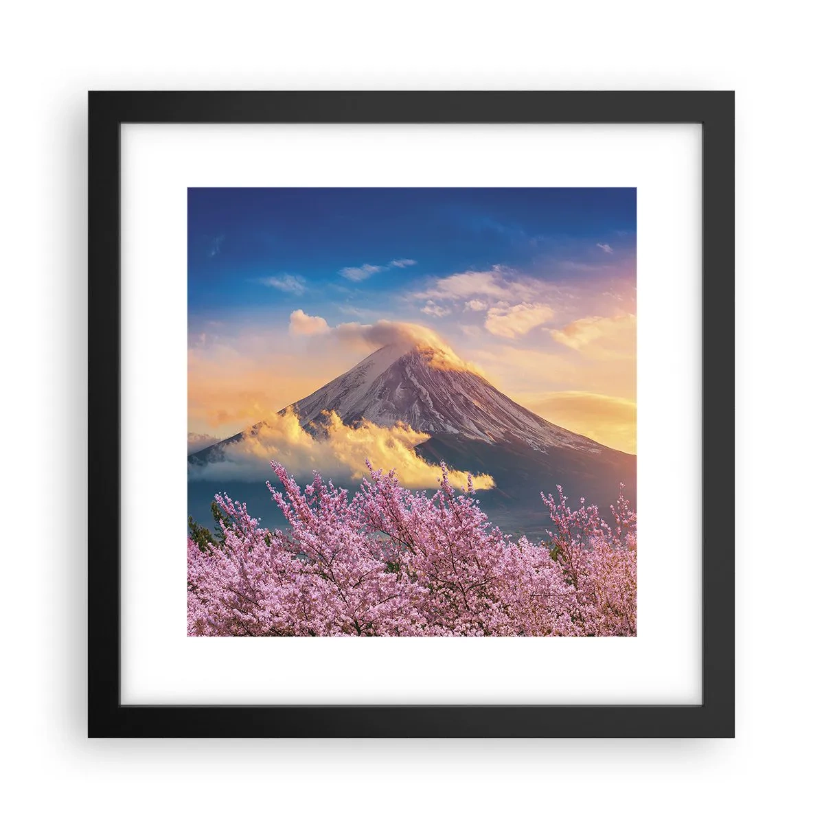 Plakát v černém rámu - Japonská svátost - 30x30 cm