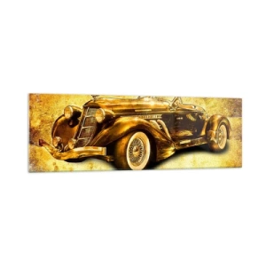 Obraz na skle - Elita elit - 160x50 cm