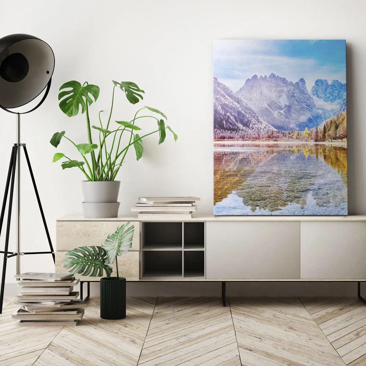 Obraz na plátně - A v horách už je podzim - 50x70 cm