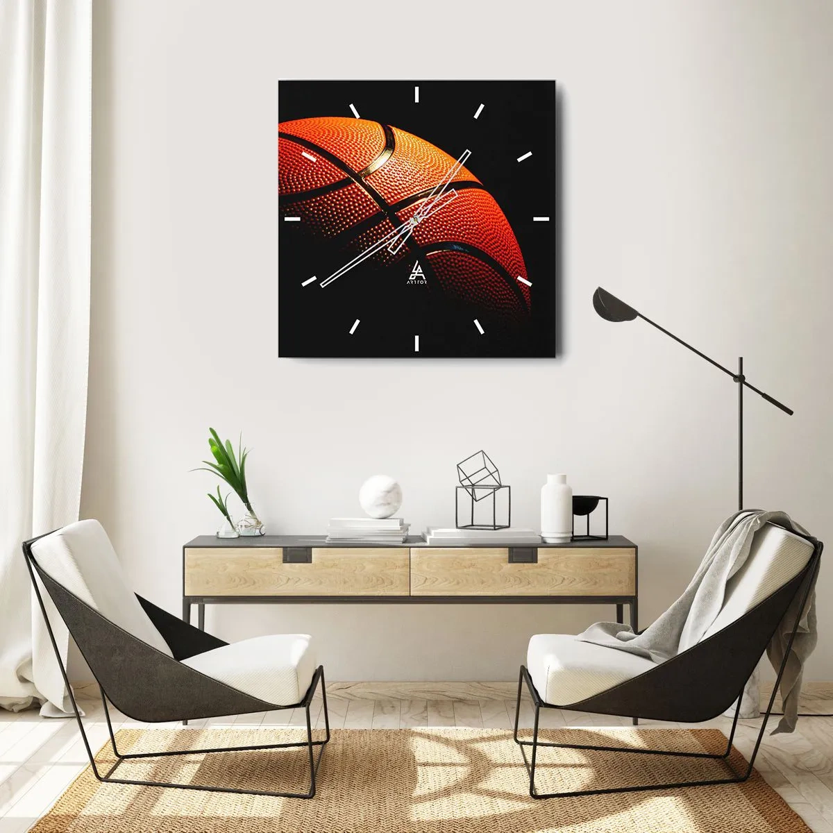 Nástěnné hodiny - Krásná jako planeta - 30x30 cm