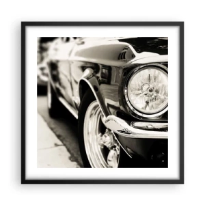 Plakát v černém rámu - Nepomíjející lesk - 50x50 cm