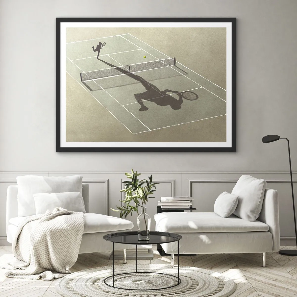 Plakát v černém rámu - Dobývání sama sebe - 70x50 cm