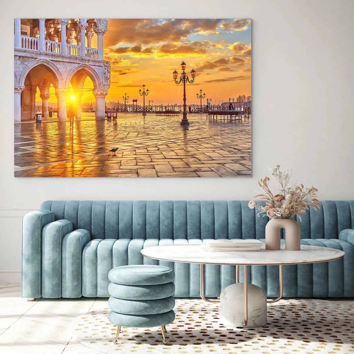 Obraz na skle - Kde jsou všichni? - 120x80 cm