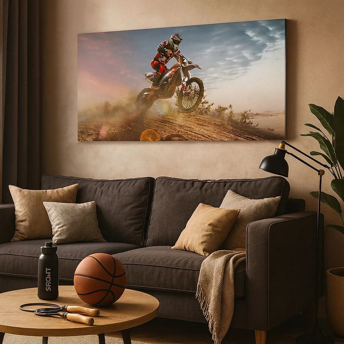 Obraz na plátně - Pro vítězství - 100x40 cm