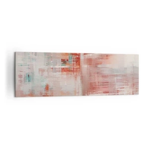 Obraz na plátně - Zamlžené. Ale růžové - 160x50 cm