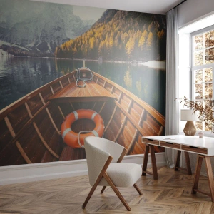 Fototapeta Premium Canvas - Horská túra - Krajina, hory, Alpy - 350x256 cm
