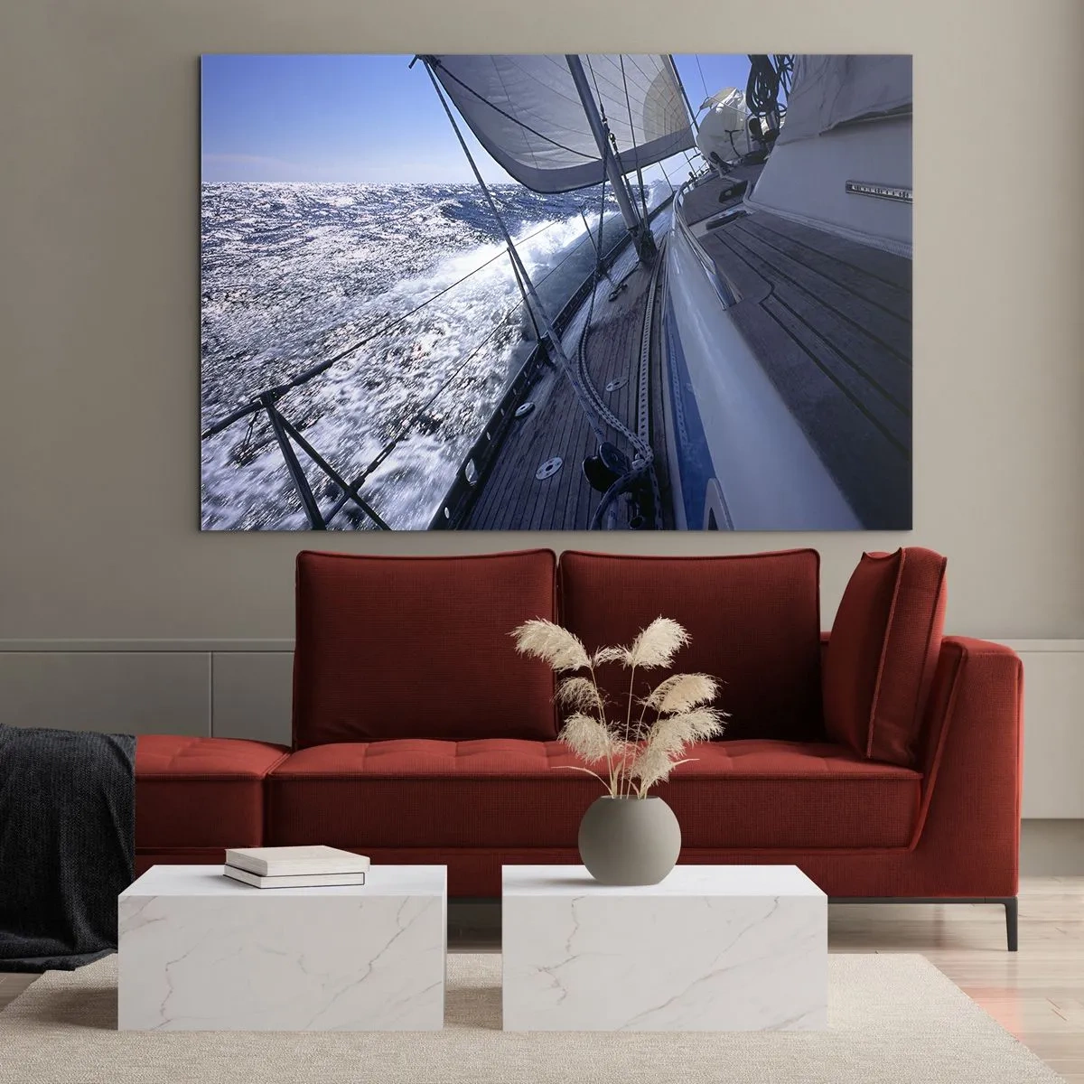 Obraz na skle - Vím, co znamená být ptákem - 120x80 cm