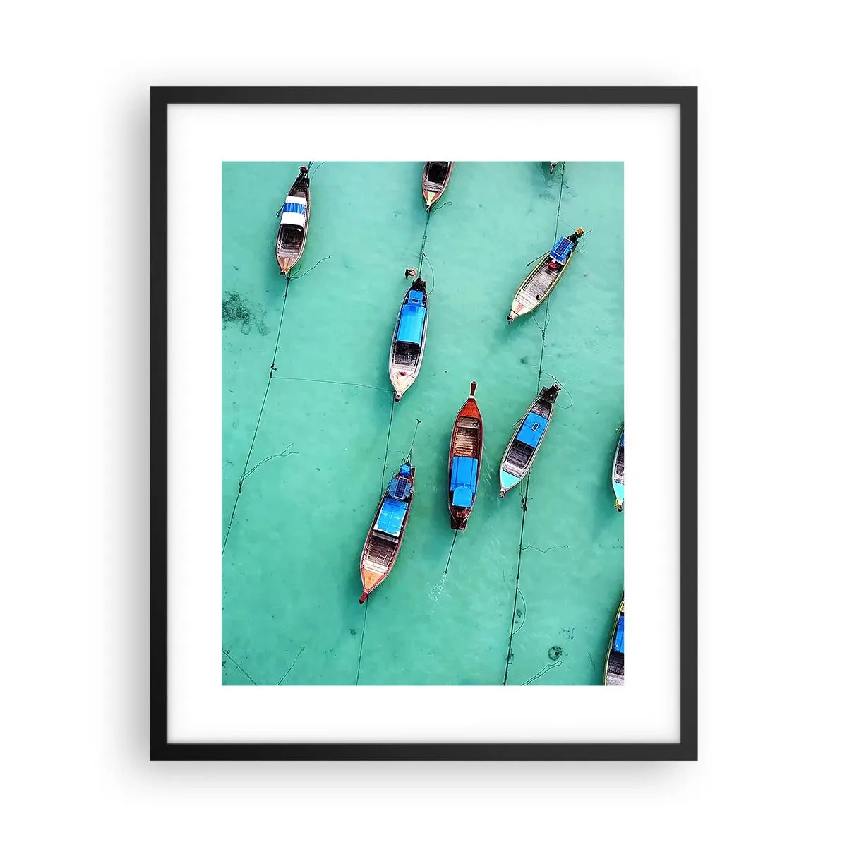 Plakát v černém rámu - V radostném očekávání - 40x50 cm