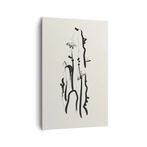 Obraz na plátně - Kvetoucí bylina - 80x120 cm