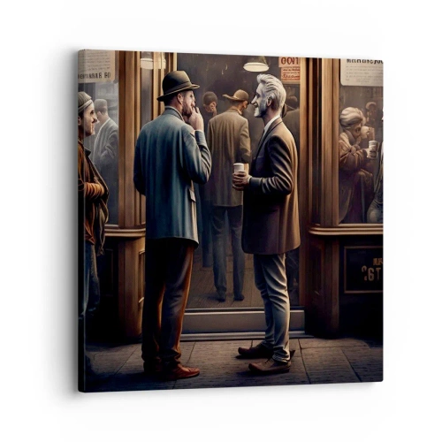 Obraz na plátně - Dobrá chvíle dne - 30x30 cm