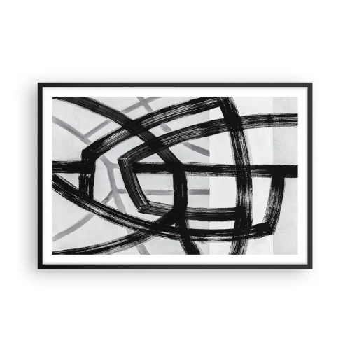 Plakát v černém rámu - Hloubka - 91x61 cm