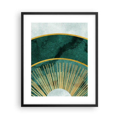 Plakát v černém rámu - Jiná sluneční soustava - 40x50 cm