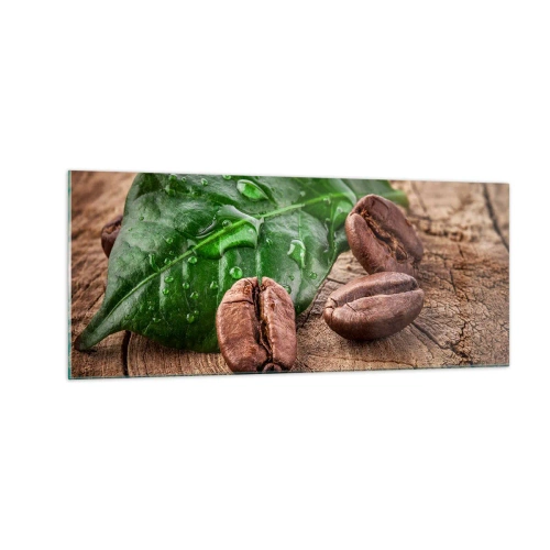 Obraz na skle - Nejskutečnější a černá - 100x40 cm