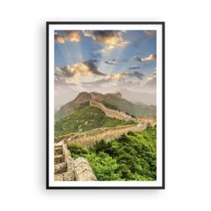 Plakát v černém rámu - Nepomíjející velikost - 70x100 cm