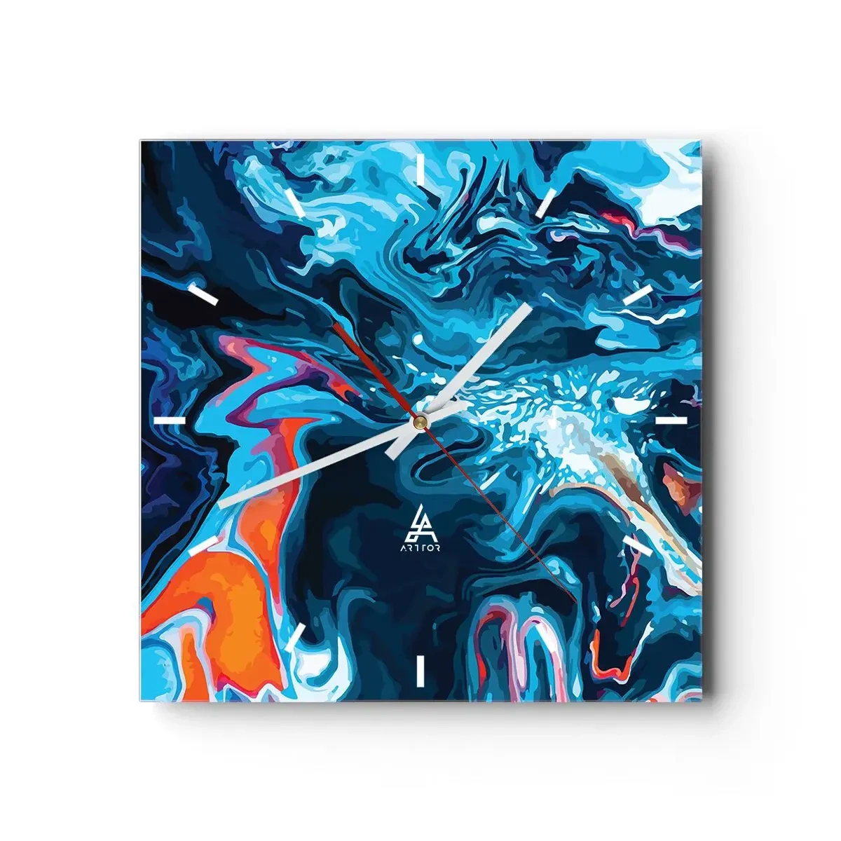 Nástěnné hodiny - Cesta do středu nebe - 40x40 cm