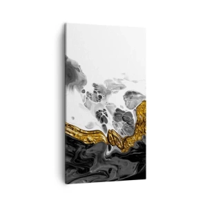 Obraz na plátně - Organická kompozice - 45x80 cm