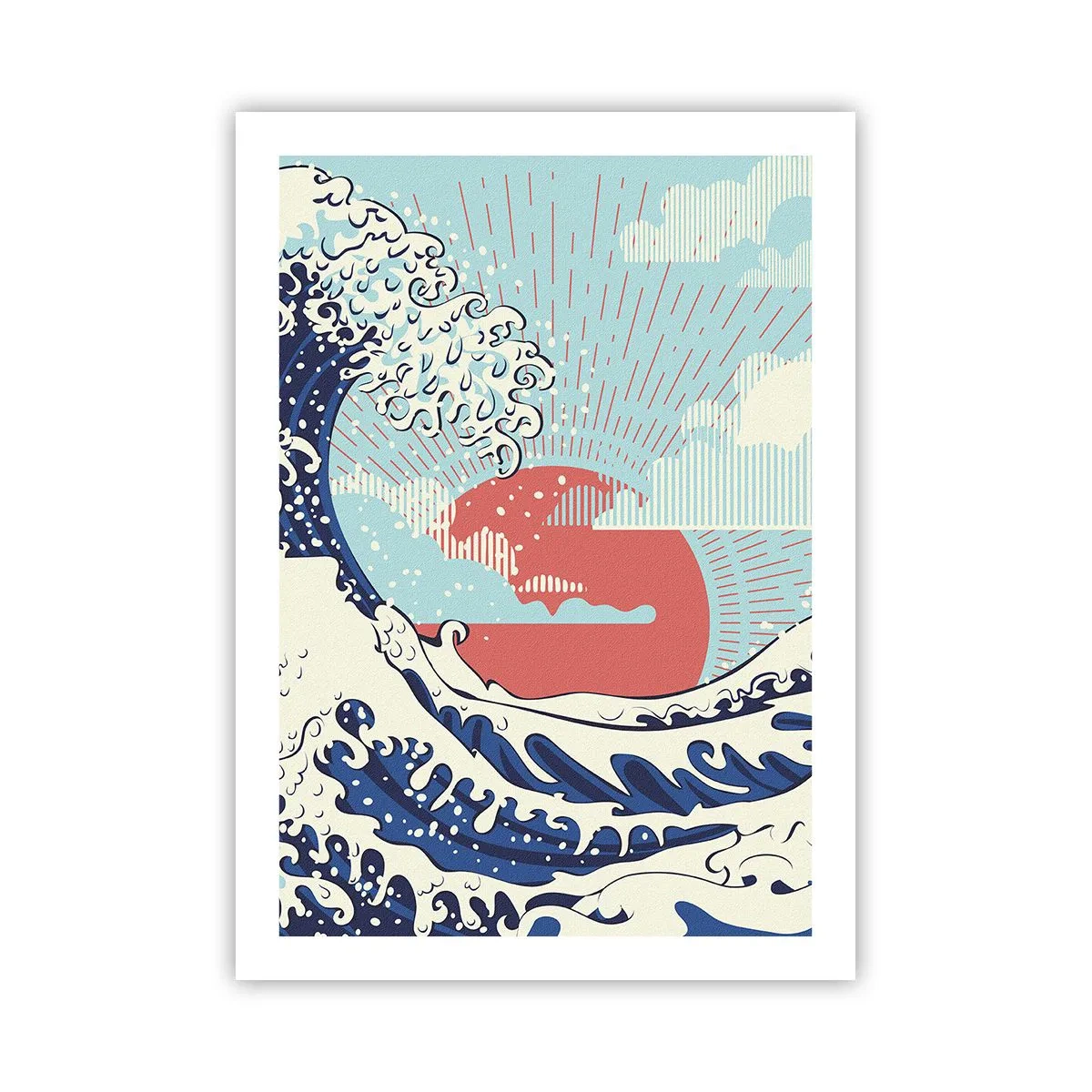 Plakát - Z japonských inspirací - 50x70 cm