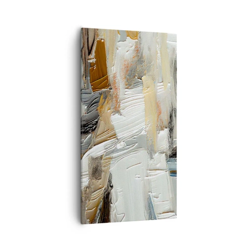 Obraz na plátně - Barevné nahromadění - 55x100 cm