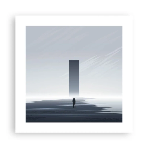 Plakát - Příležitost nebo hrozba? - 40x40 cm