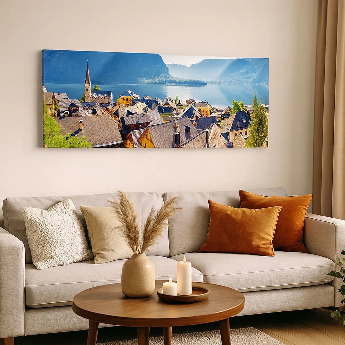 Obraz na plátně - Víc malebně to nejde - 100x40 cm