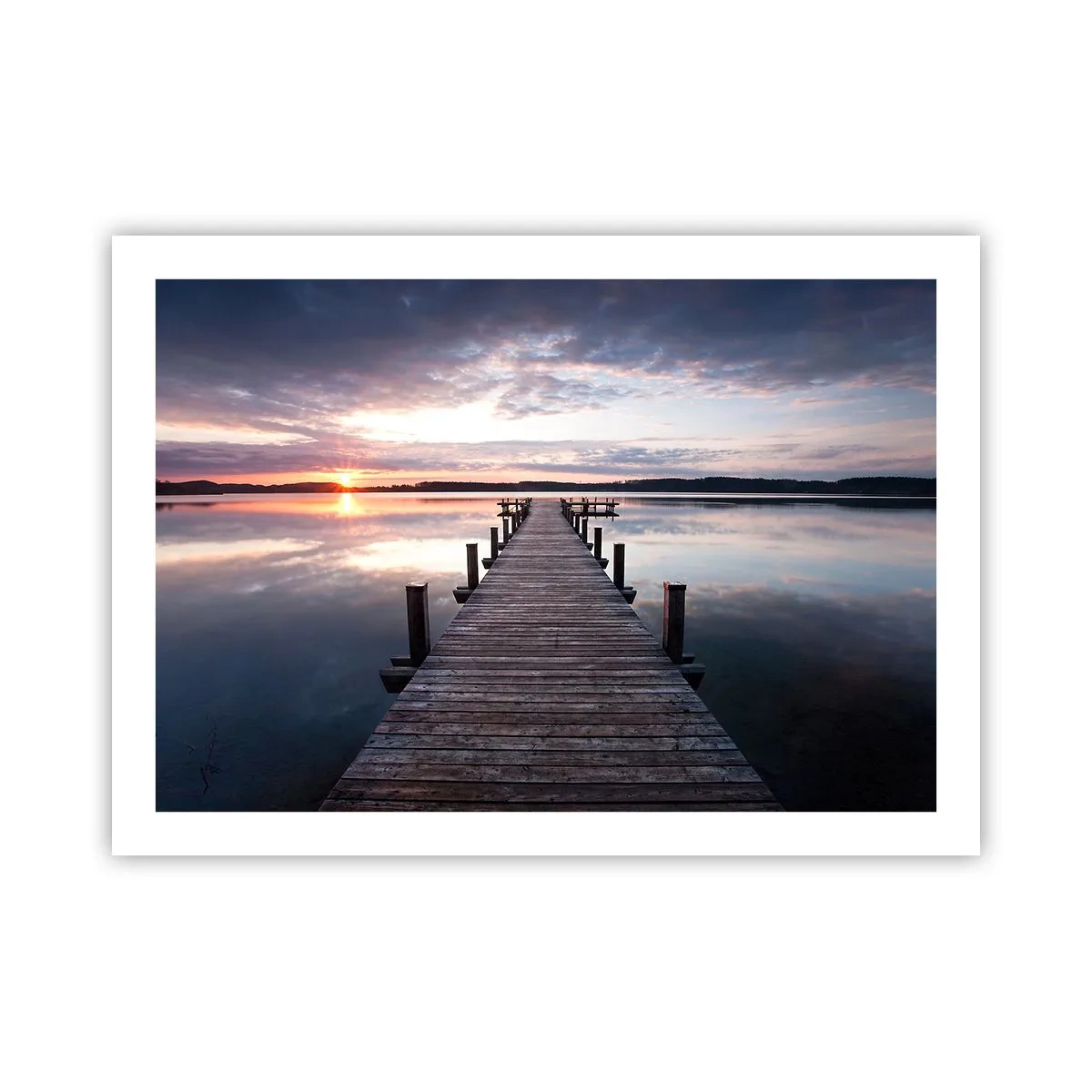 Plakát - Tichá hranice mezi dnem a nocí - 70x50 cm