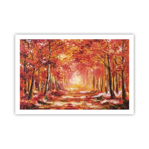Plakát - Měděný les - 91x61 cm