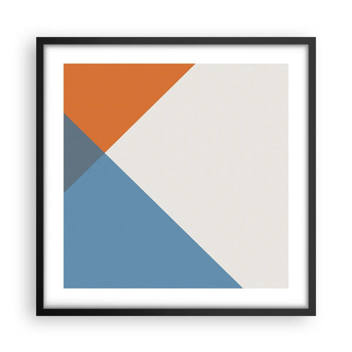 Plakát v černém rámu - Pod úhlem… - 50x50 cm