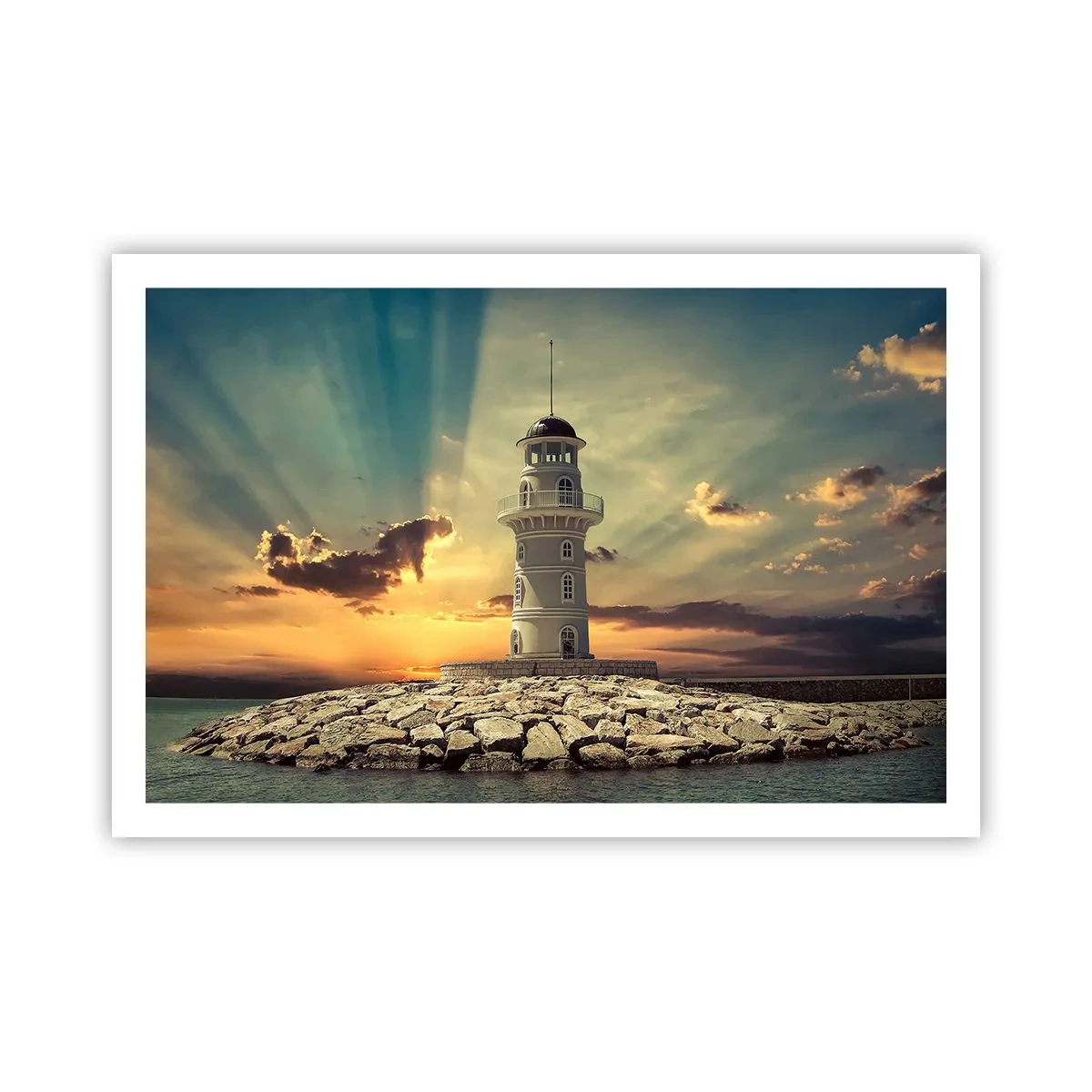 Plakát - Světlo - Dobro - Krása - 91x61 cm