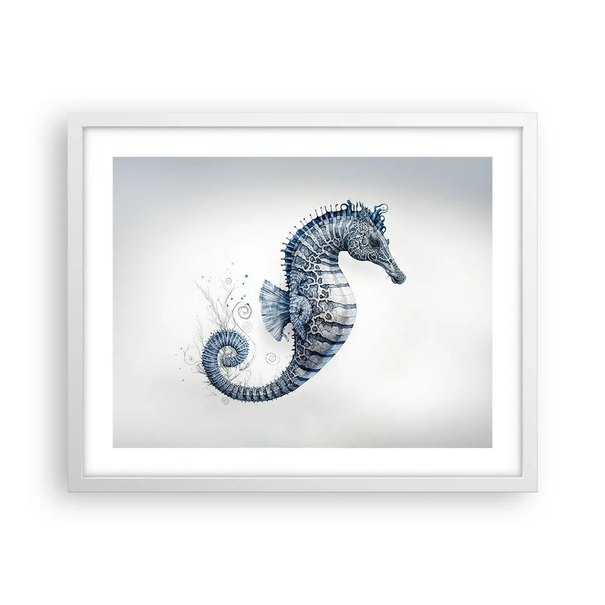 Plakát v bílém rámu - Jemný vtip přírody - 50x40 cm