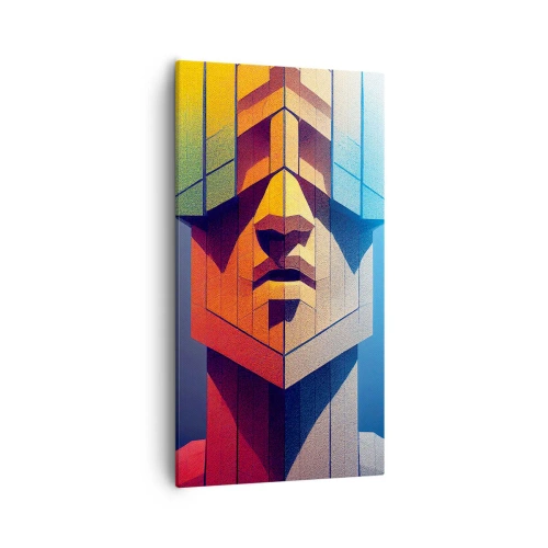 Obraz na plátně - Zásadový člověk - 55x100 cm