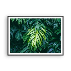 Plakát v černém rámu - Ponořit se do svěžesti - 100x70 cm