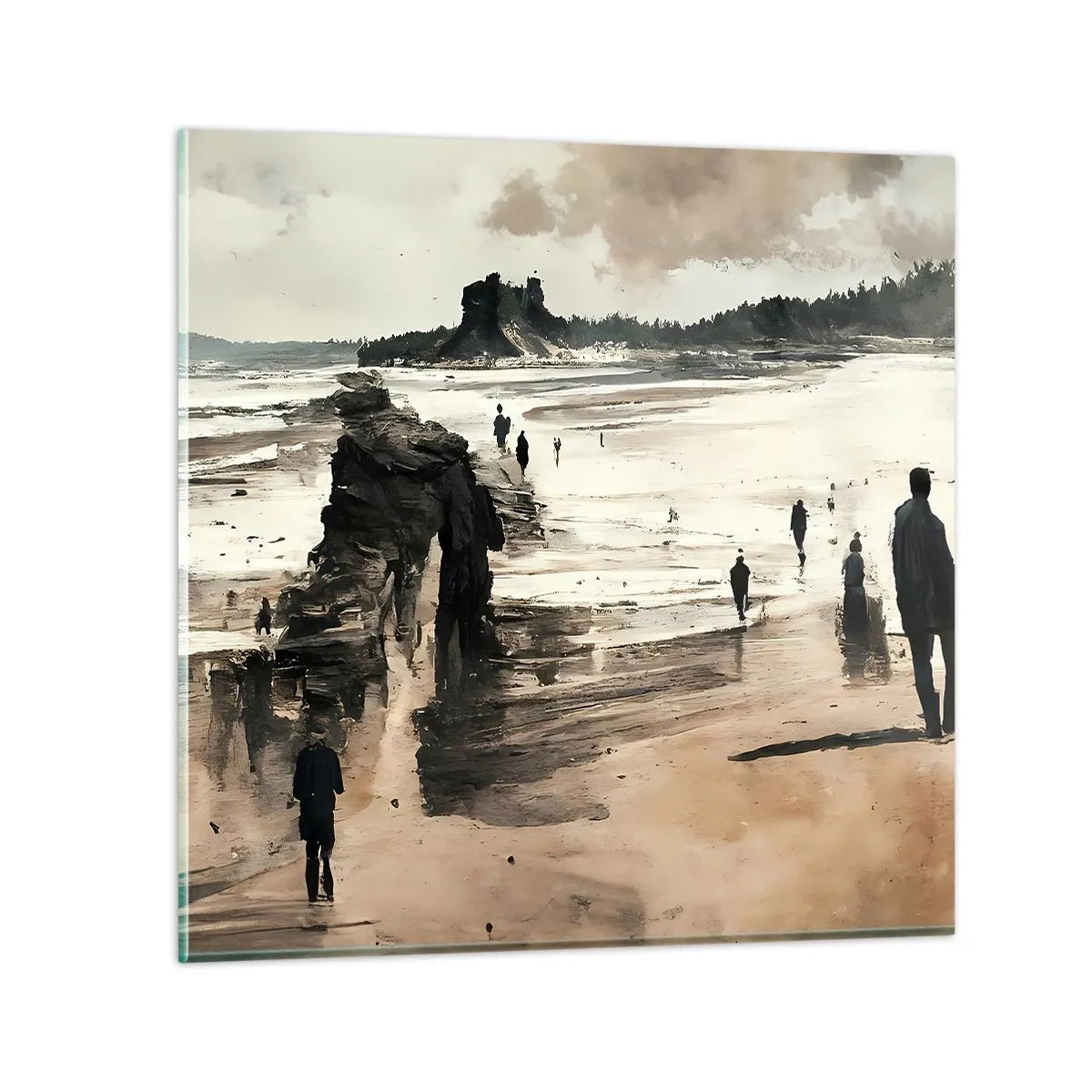 Obraz na skle - Vyvolaní - 40x40 cm