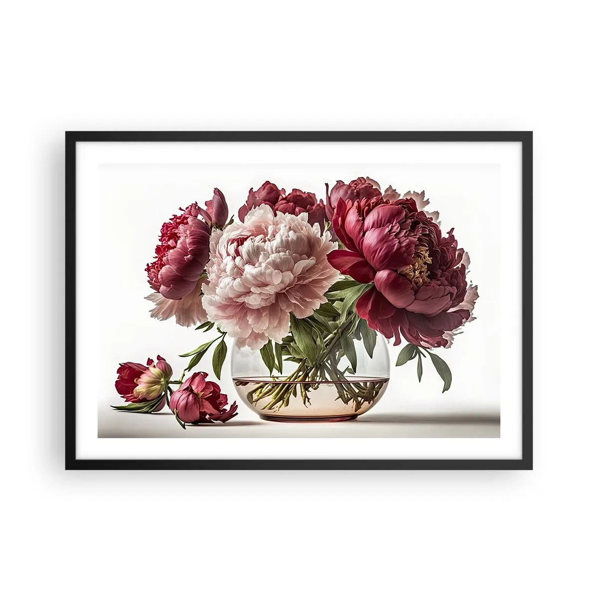 Plakát v černém rámu - V plném rozkvětu krásy - 70x50 cm
