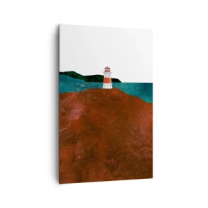 Obraz na plátně - Hledící na moře - 80x120 cm