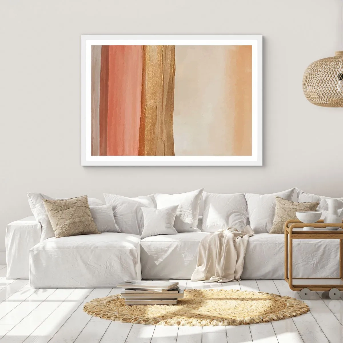 Plakát v bílém rámu - Vertikální kompozice - 70x50 cm