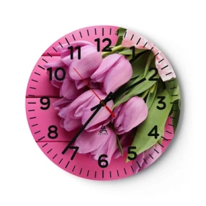 Nástěnné hodiny - Právě pro tebe - 30x30 cm