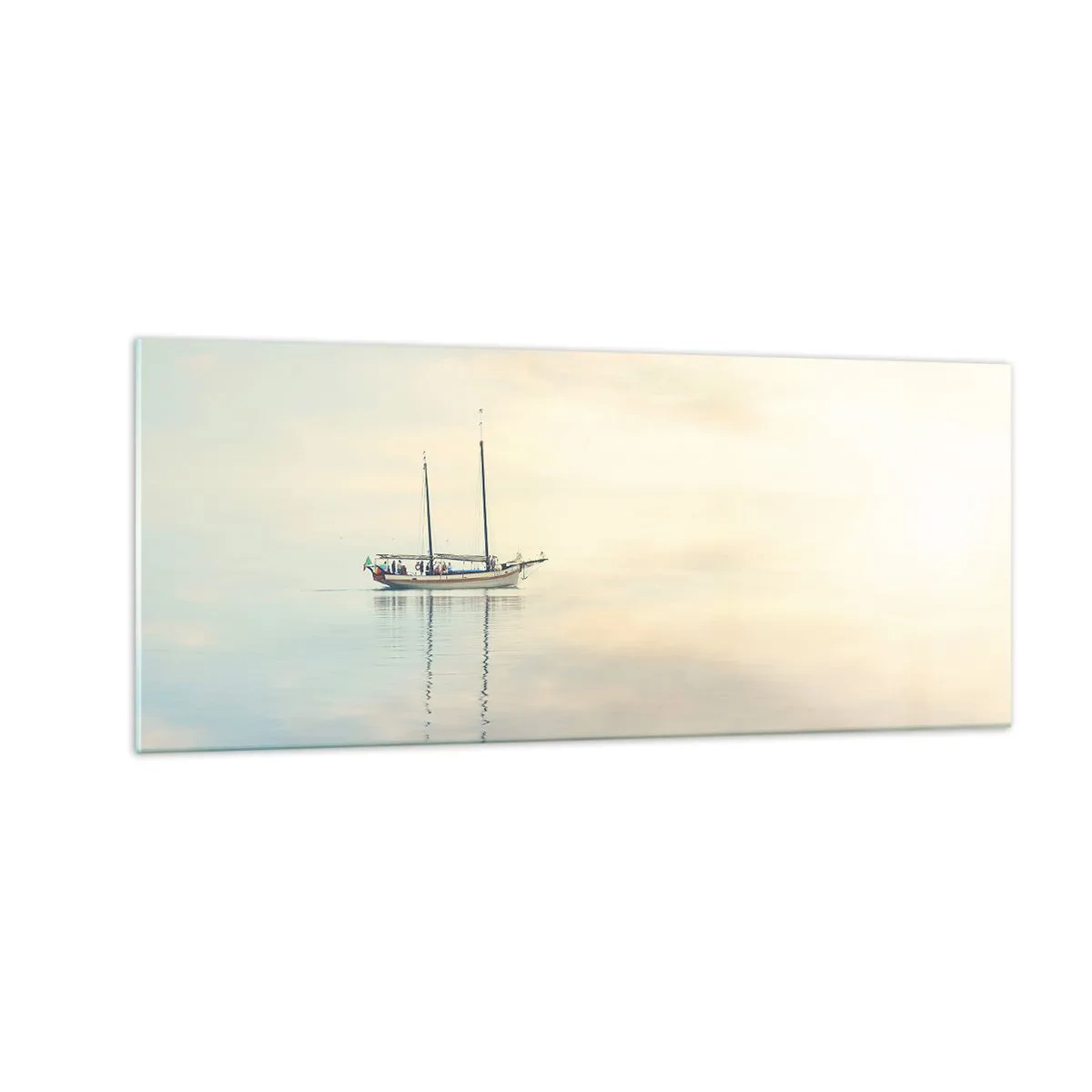 Obraz na skle - V moři ticha - 100x40 cm