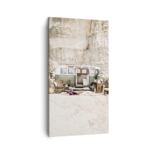 Obraz na plátně - Cesta právě začíná - 45x80 cm