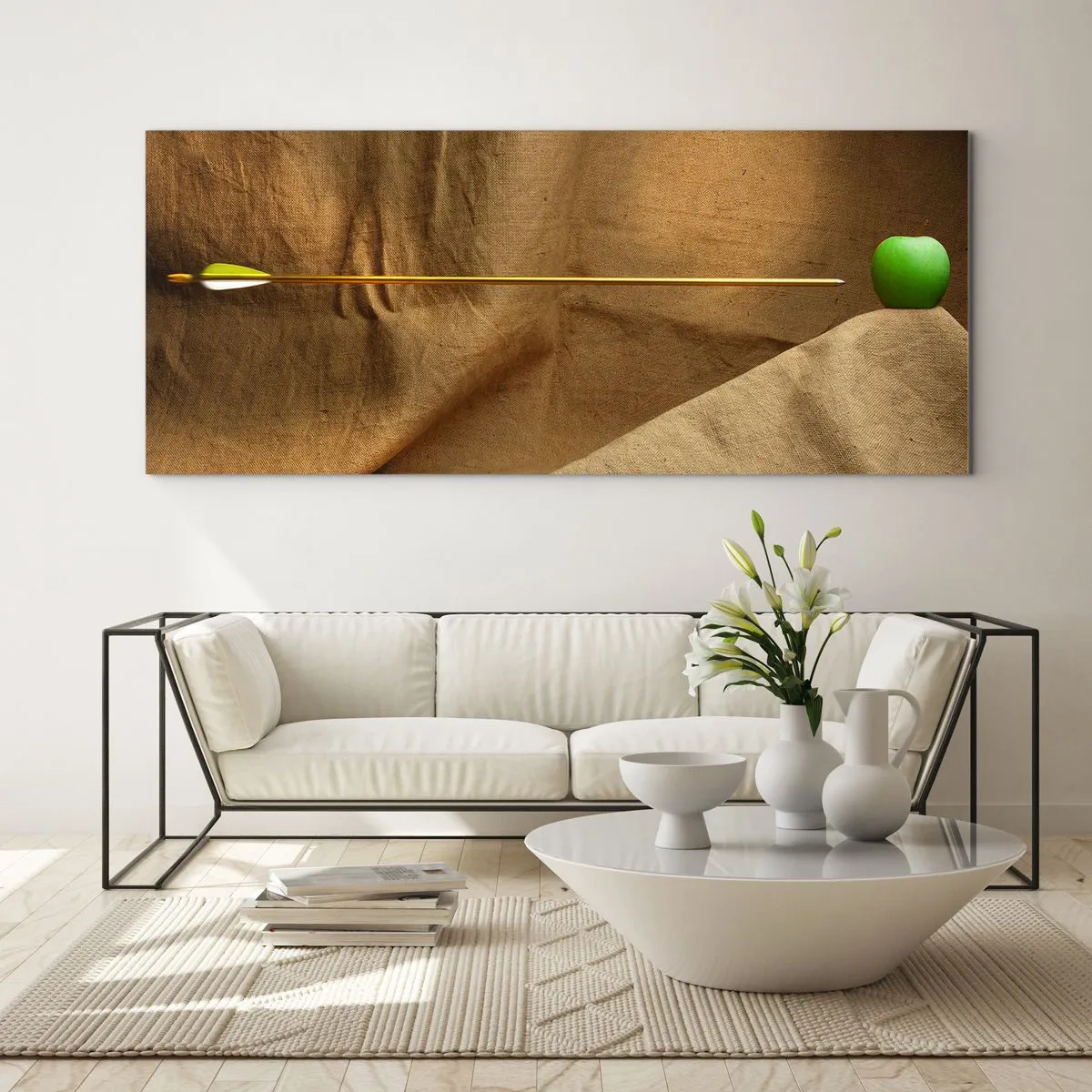 Obraz na skle - Přivolat ducha Wilhelma Tella - 100x40 cm