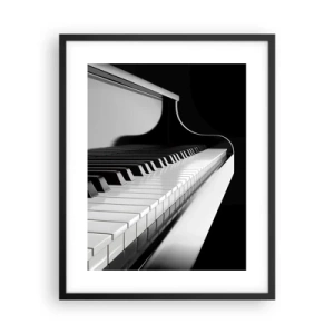 Plakát v černém rámu - Harmonie tvarů a barev - 40x50 cm