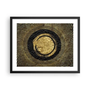 Plakát v černém rámu - Glamour kompozice - 50x40 cm
