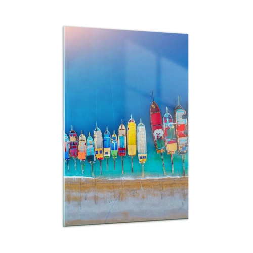 Obraz na skle - Z ptačí perspektivy - 50x70 cm