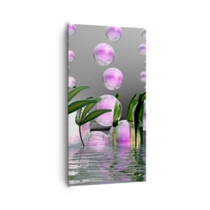 Obraz na plátně - Reflexní kompozice lehkosti a života - 65x120 cm