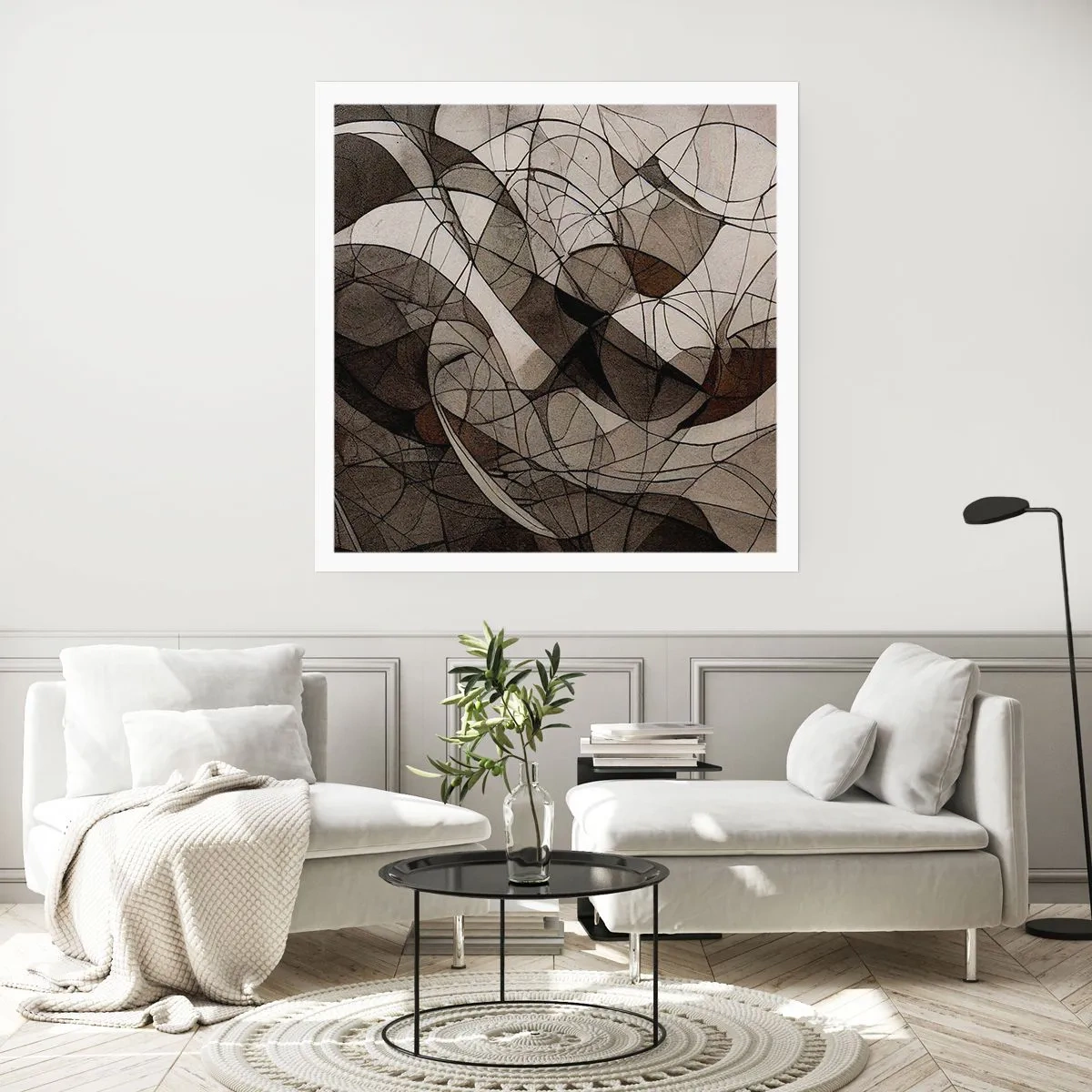 Plakát - Oběh barev Země - 30x30 cm