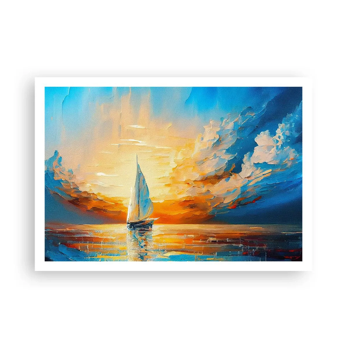 Plakát - Plavba ve zlatě - 100x70 cm