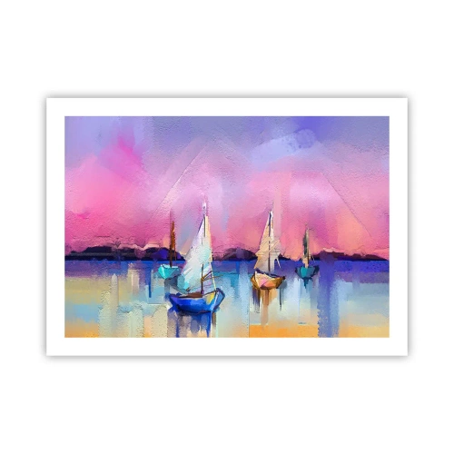 Plakát - Směr: široké vody - 70x50 cm