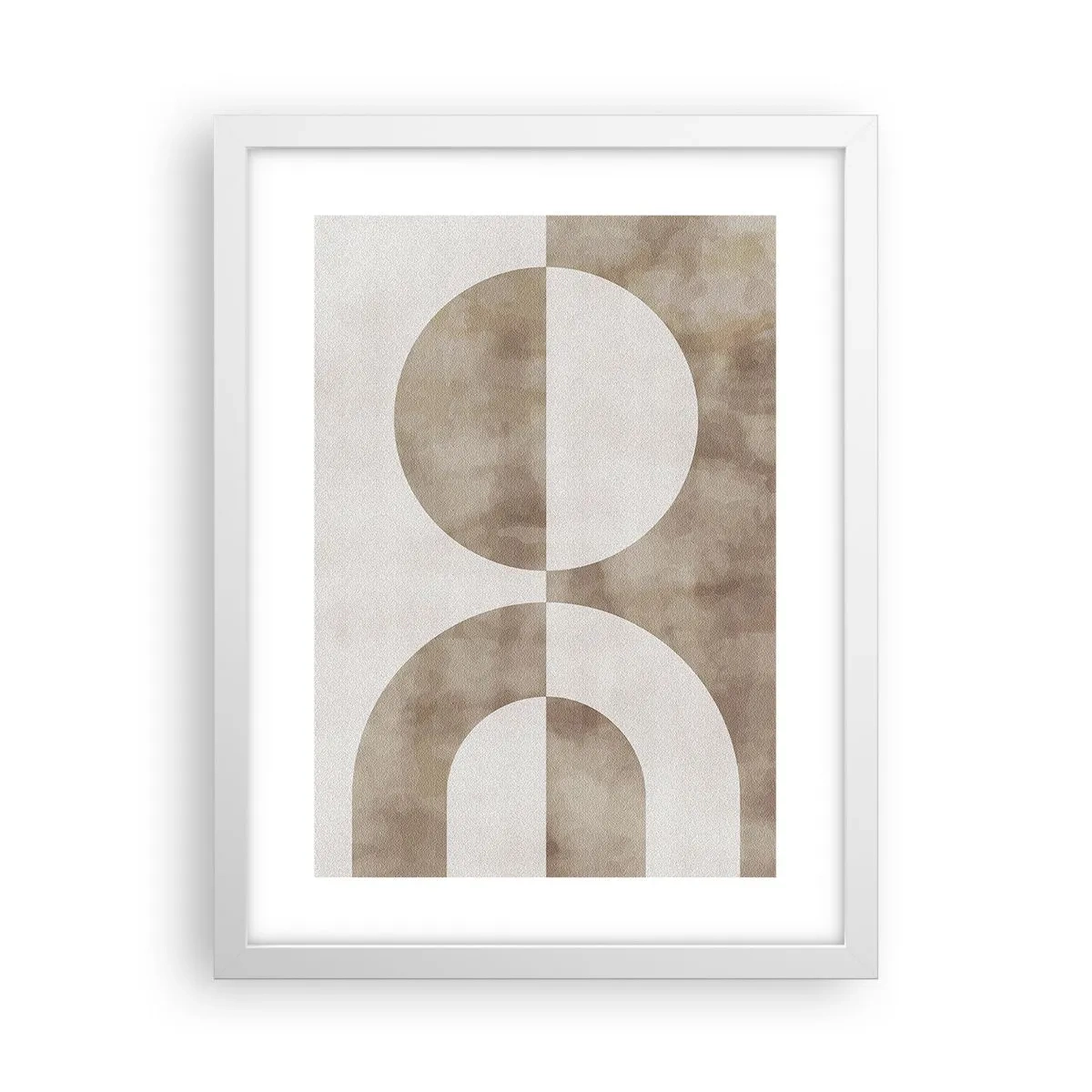 Plakát v bílém rámu - Podobnosti a rozdíly - 30x40 cm