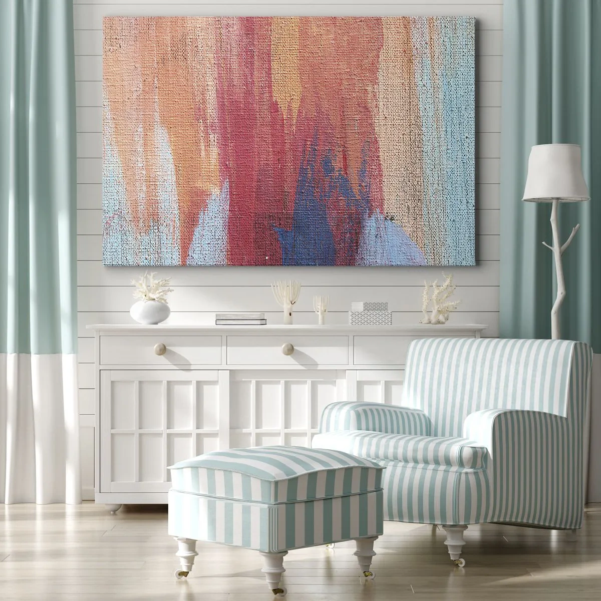 Obraz na plátně - Stékat duhou - 120x80 cm