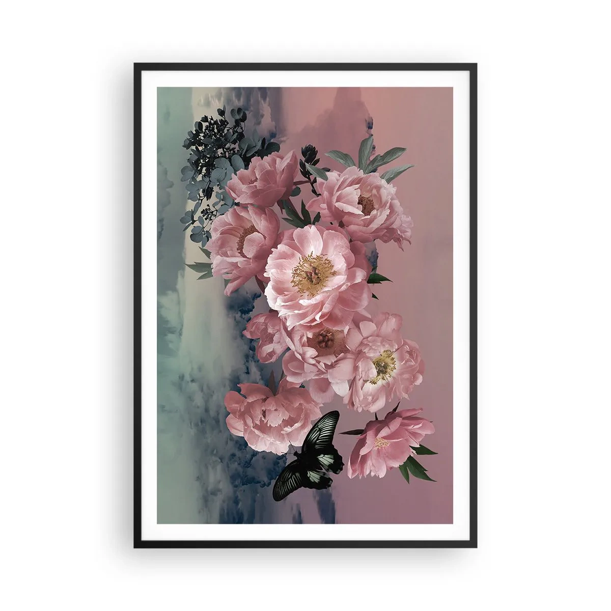 Plakát v černém rámu - Vrchol romantismu - 70x100 cm