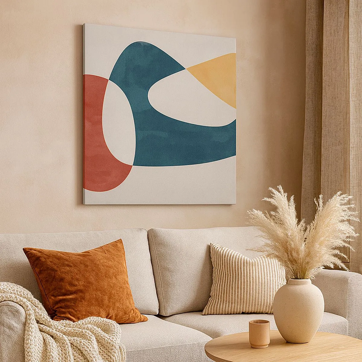 Obraz na plátně - Vlivy a metamorfózy - 30x30 cm